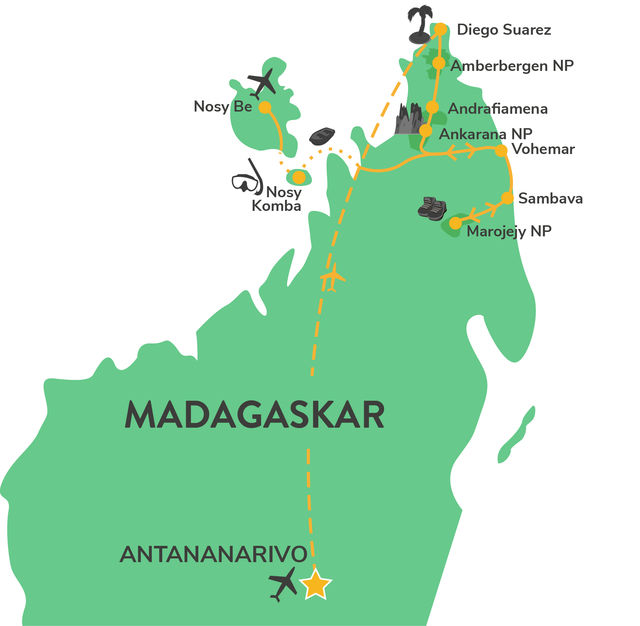 Drieweekse rondreis door het noorden van Madagascar - Matoke Tours