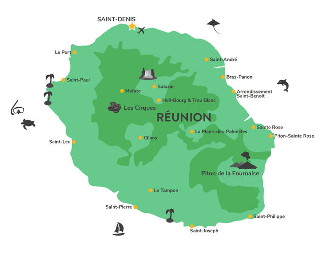 Vakantie La Reunion | Rondreis en reizen naar La Reunion | Matoke Tours