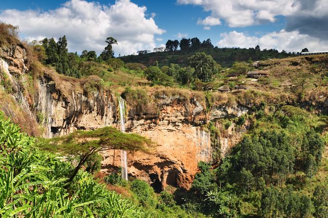 Sipi Falls bezoeken met Matoke Tours - Sipi watervallen in Oost Oeganda