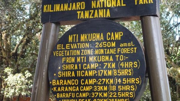 Kilimanjaro - Mti Mkubwa 2895 meter » Tanzania » Matoke Tours