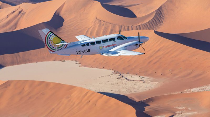 Exclusieve fly-in-safari Namibie | 12-daagse vliegrondreis in stijl