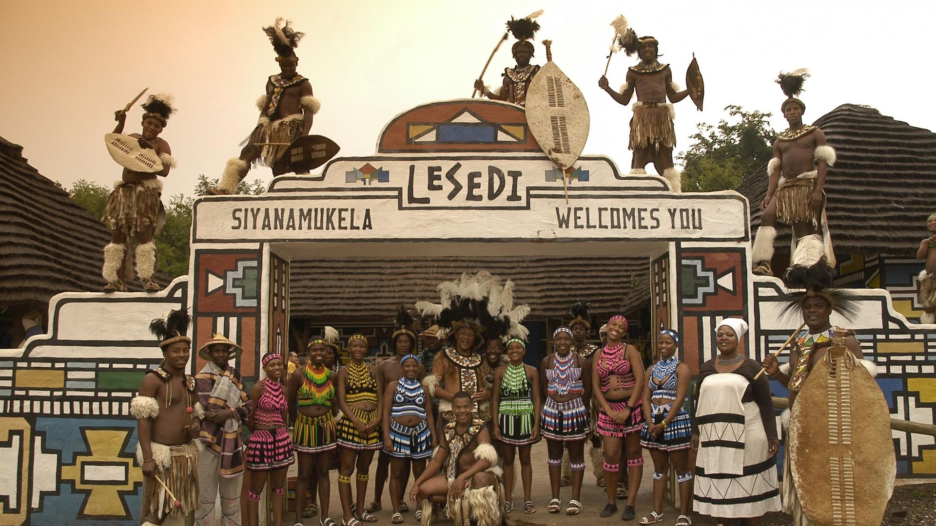 Lesedi Cultural Village » Zuid Afrika » Matoke Tours