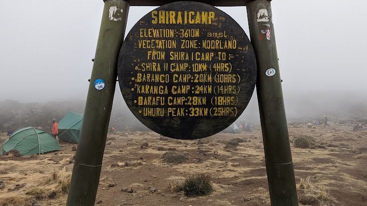 Kilimanjaro - Shira I Camp 3505 meter » Tanzania » Matoke Tours
