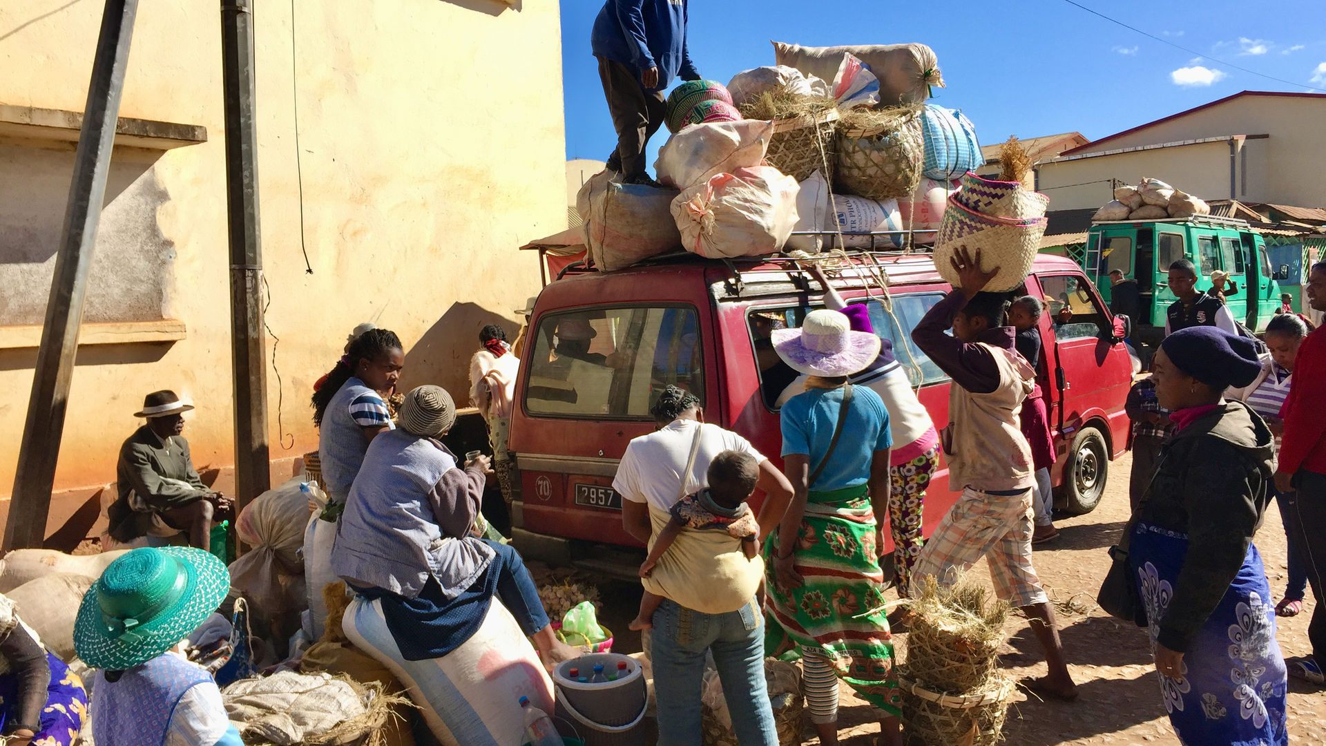 Madagascar RN7 en westroute langs kust » Matoke