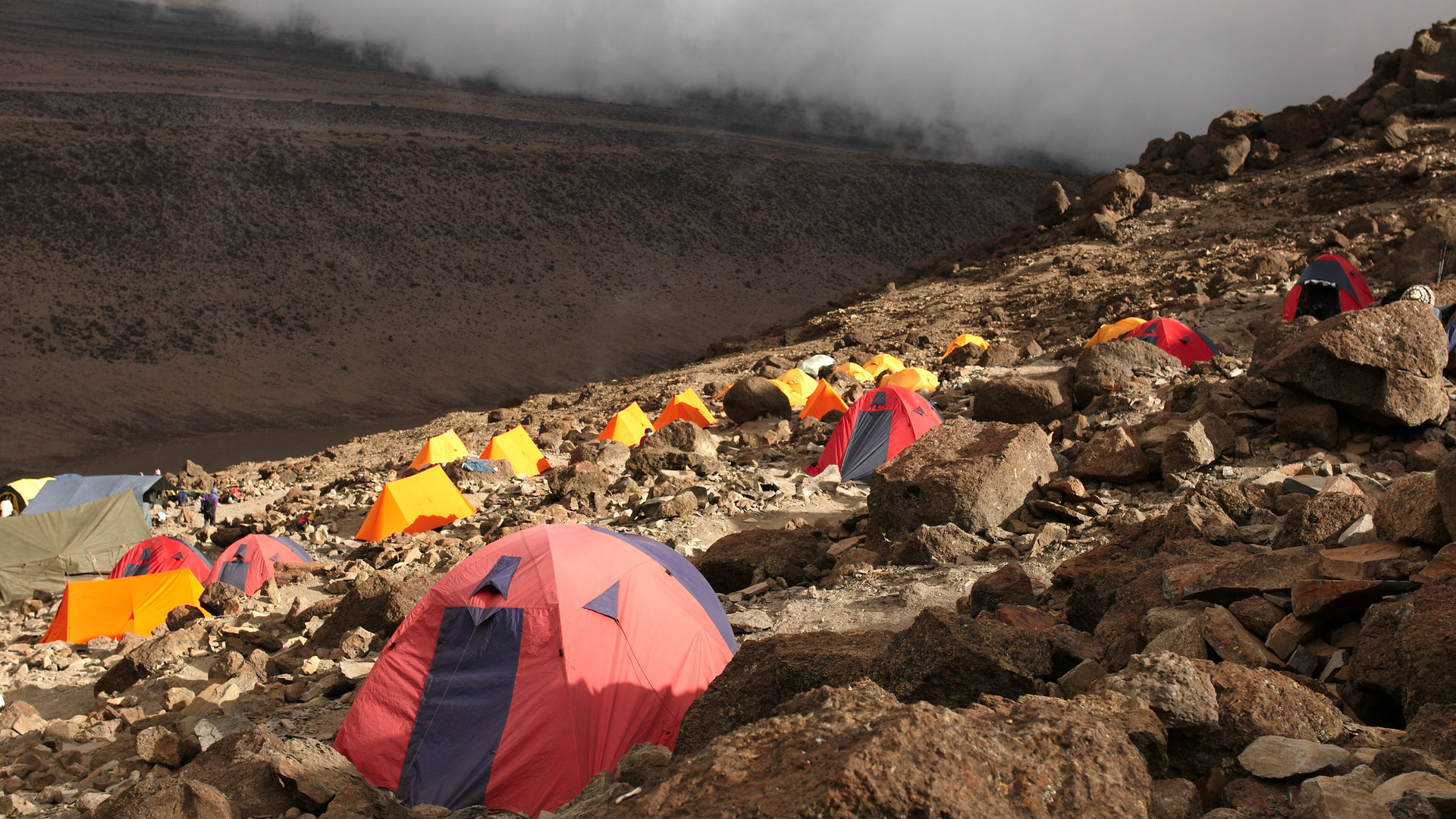 Kilimanjaro - Barafu Camp 4550 meter » Matoke