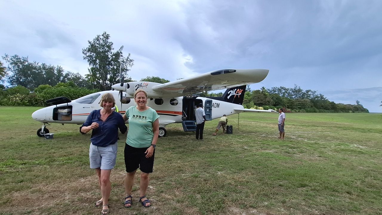 Michele en Marielle van Matoke Tours op studiereis naar de Seychellen