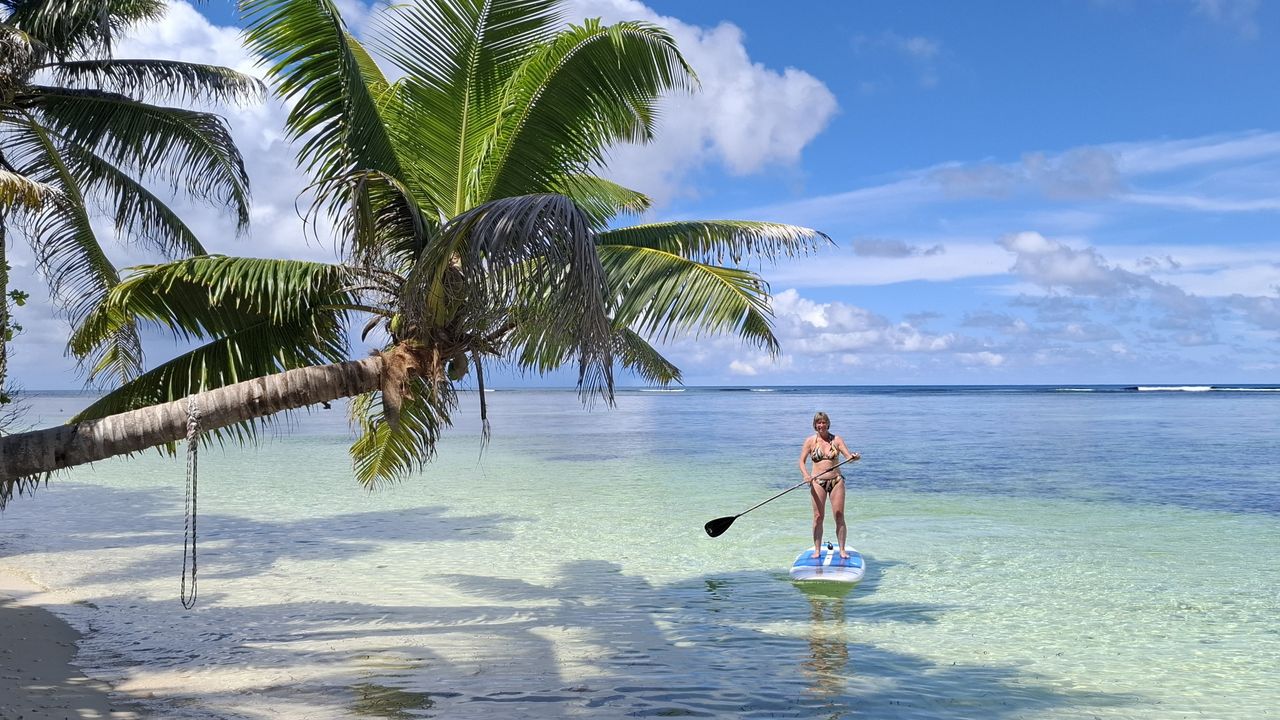 Michele en Marielle van Matoke Tours op studiereis naar de Seychellen