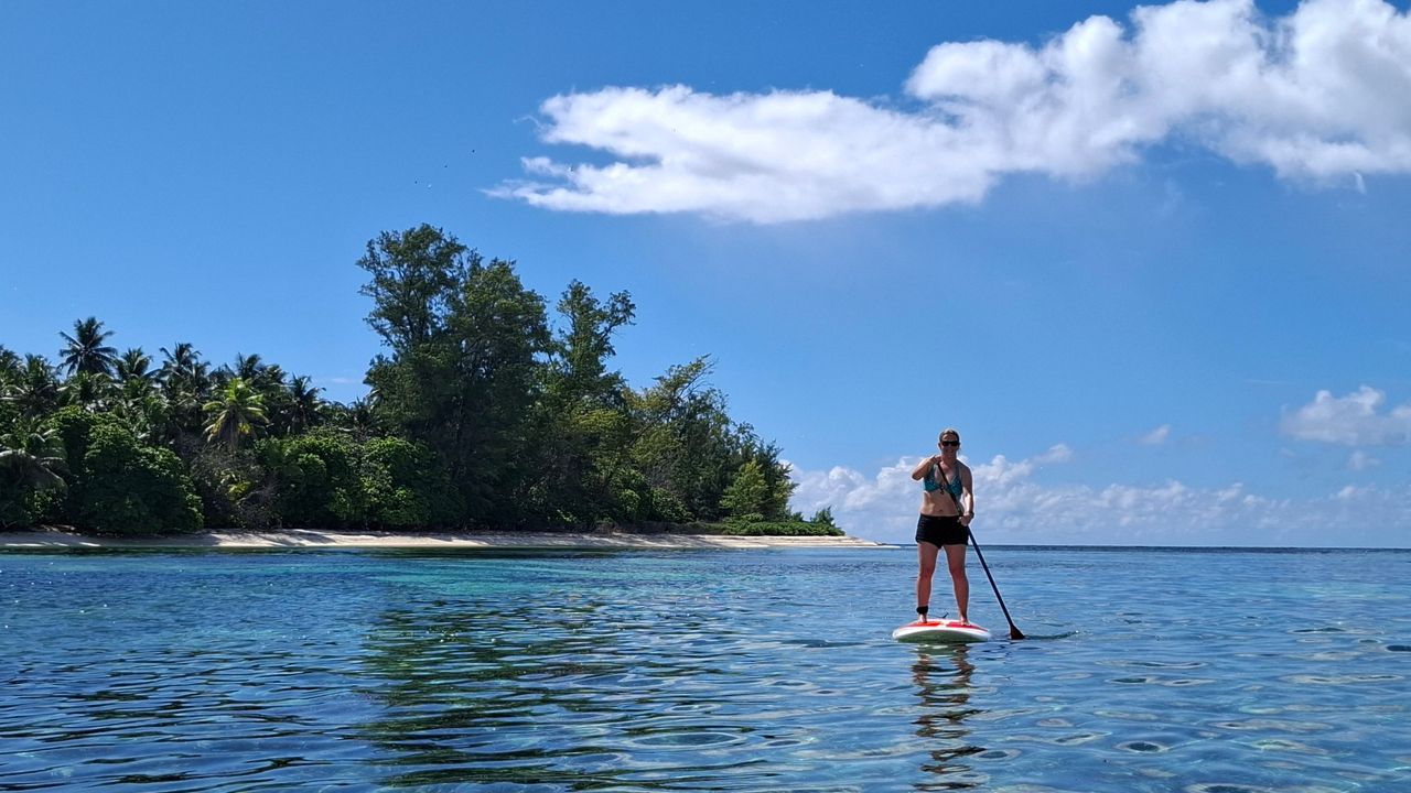 Michele en Marielle van Matoke Tours op studiereis naar de Seychellen