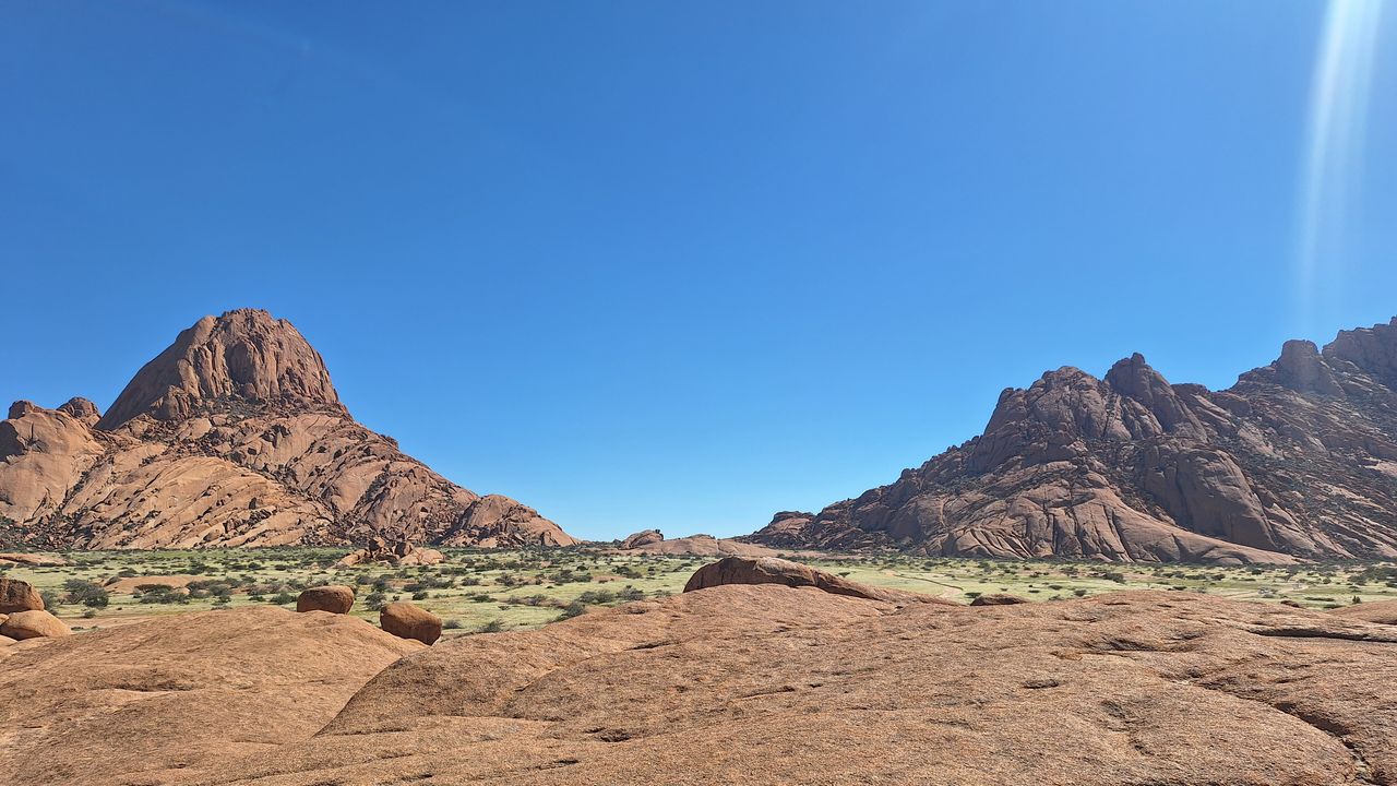 Reisspecialist Marit van Matoke Tours op studiereis in Namibië