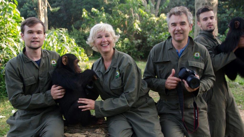 Chimpansees Oeganda - Entebbe Zoo - Uganda Wildlife Education Centre