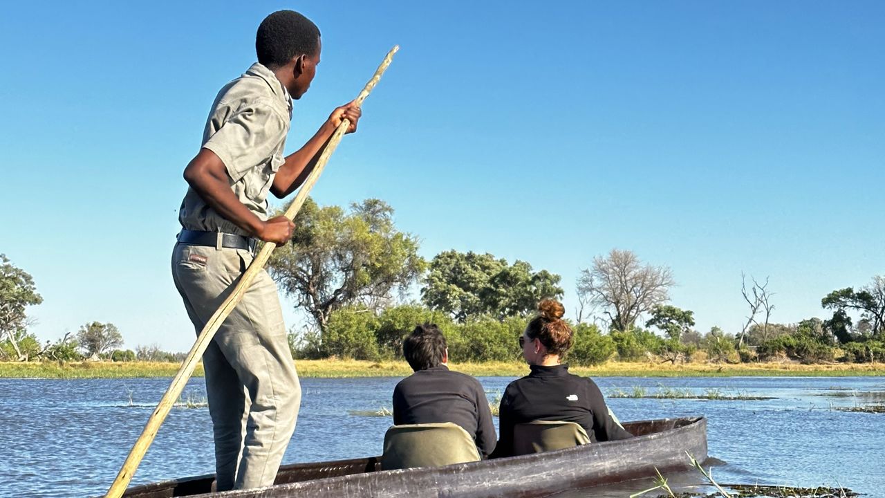 Reisspecialist Paula van Matoke Tours op studiereis in Botswana