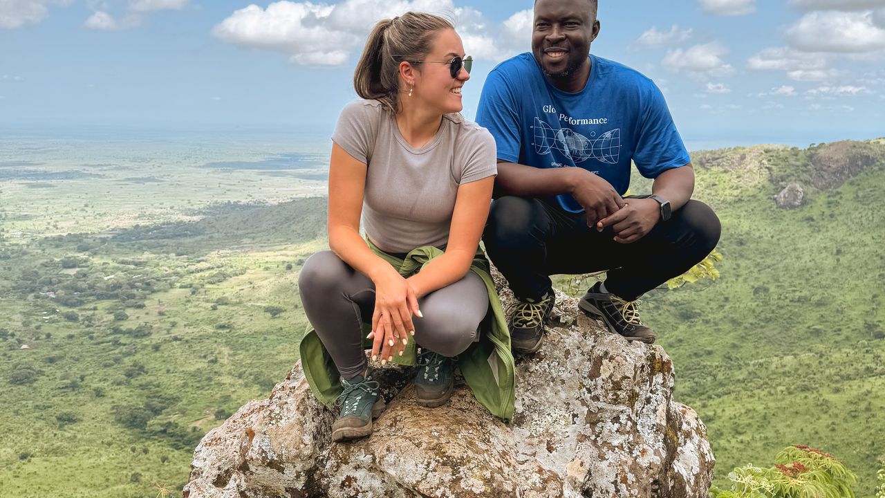 Reisspecialist Celia van Matoke Tours op studiereis door noordoost Oeganda