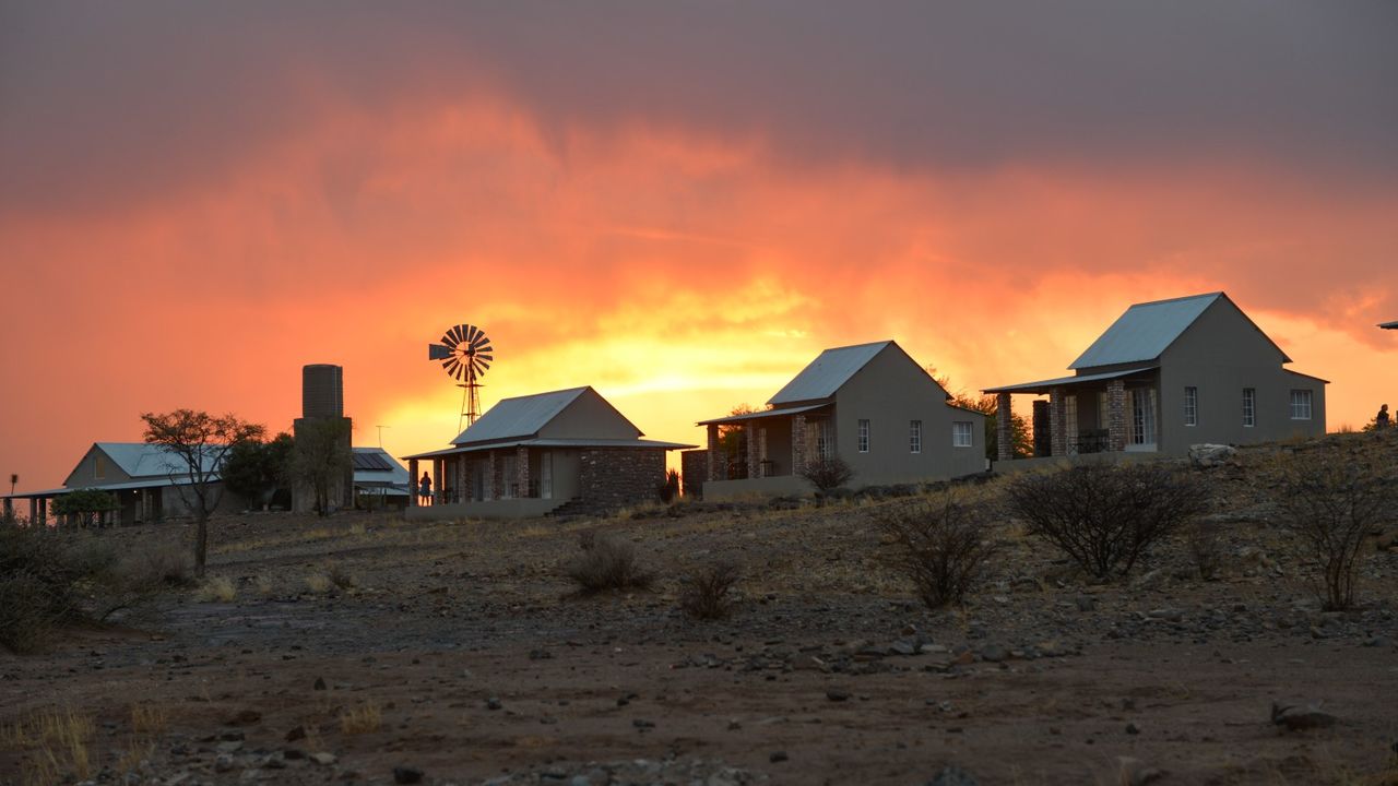 Reisspecialist Marit van Matoke Tours op studiereis in Namibië