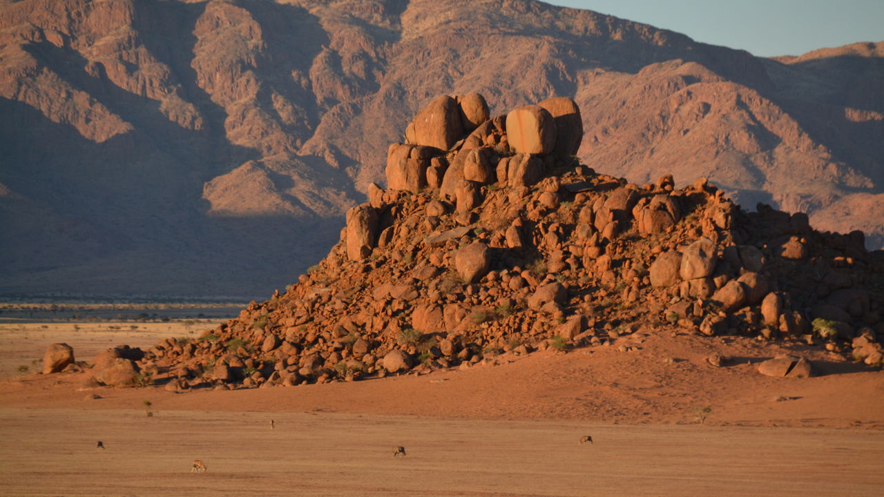 Matoke Tours reisspecialisten op studiereis in Namibië