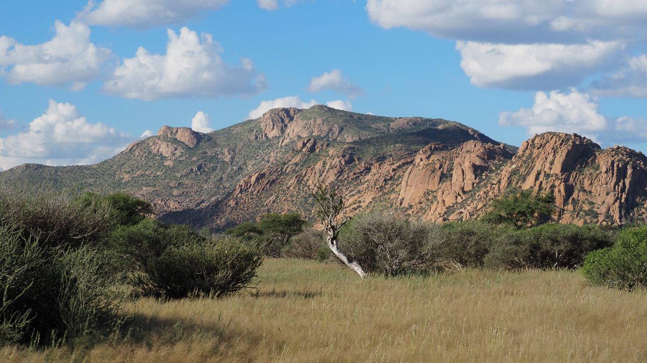 Reisspecialist Marit van Matoke Tours op studiereis in Namibië