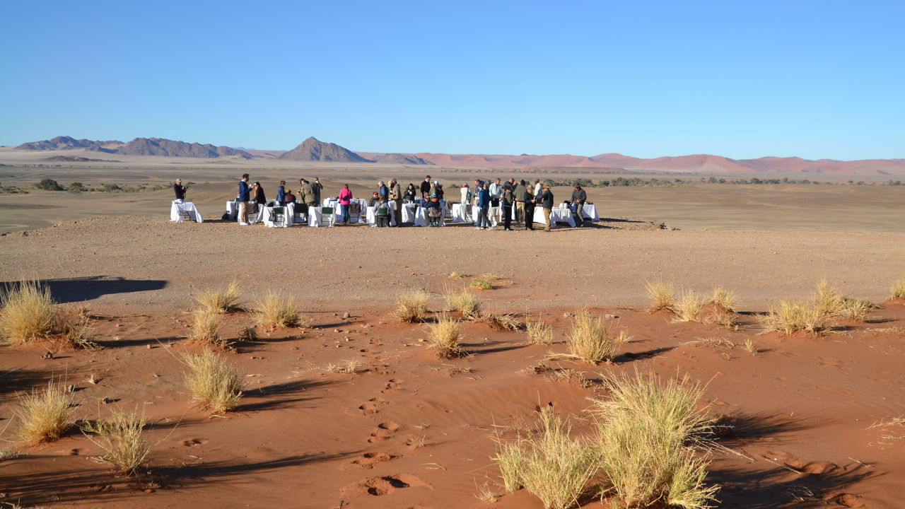 Matoke Tours reisspecialisten op studiereis in Namibië