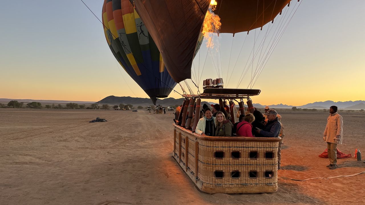 Matoke Tours reisspecialisten op studiereis in Namibië